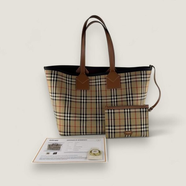 Tweedehands Burberry tas