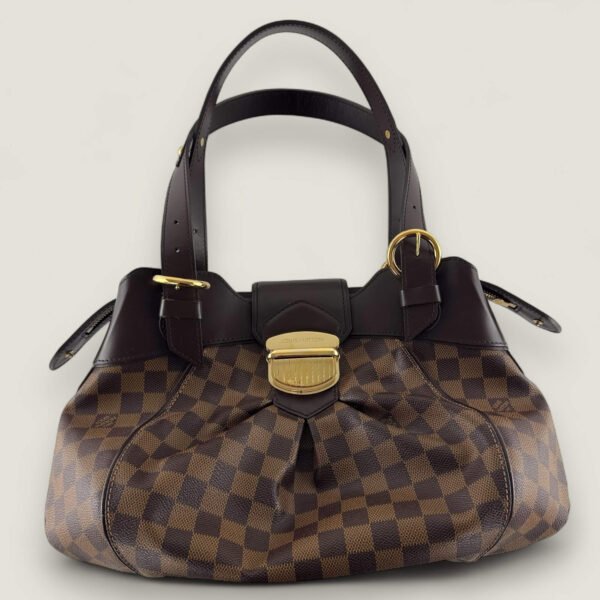 Tweedehands Louis Vuitton Sistina PM Damier designer tas Purse Curse