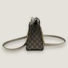 Zijaanzicht Gucci padlock tote small wit