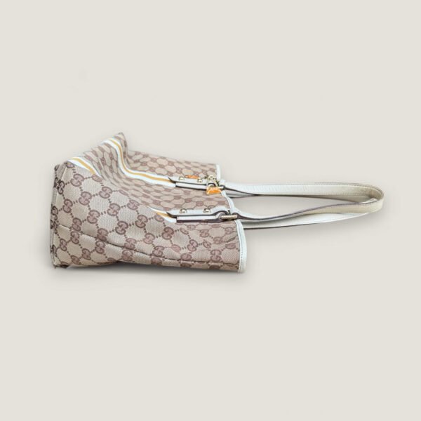 Zijaanzicht originele Gucci Sherry tote