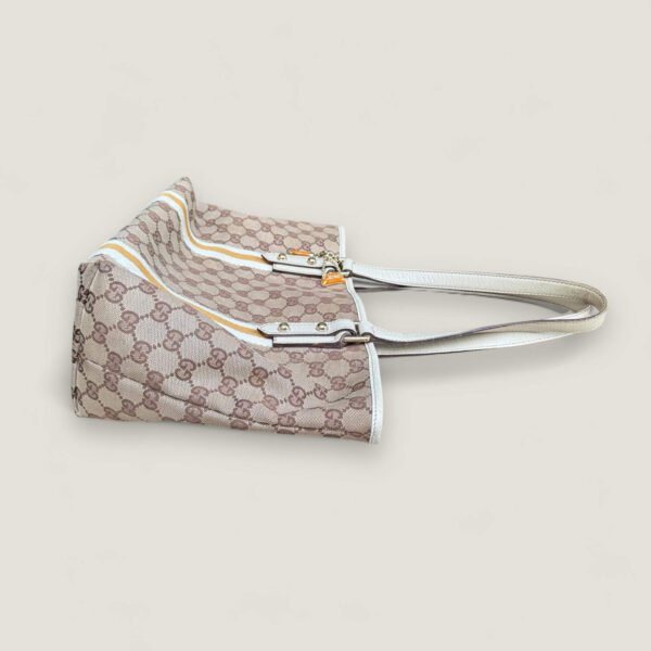 Zijkant Gucci Sherry tote vintage