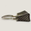 Zijkant kleine padlock tote Gucci wit