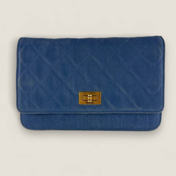 Authentieke tweedehands designer tas Chanel Wallet on Chain