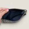 Binnenkant authentieke Dior saddle bag pouch
