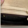 Binnenkant originele Chanel schoudertas 80s
