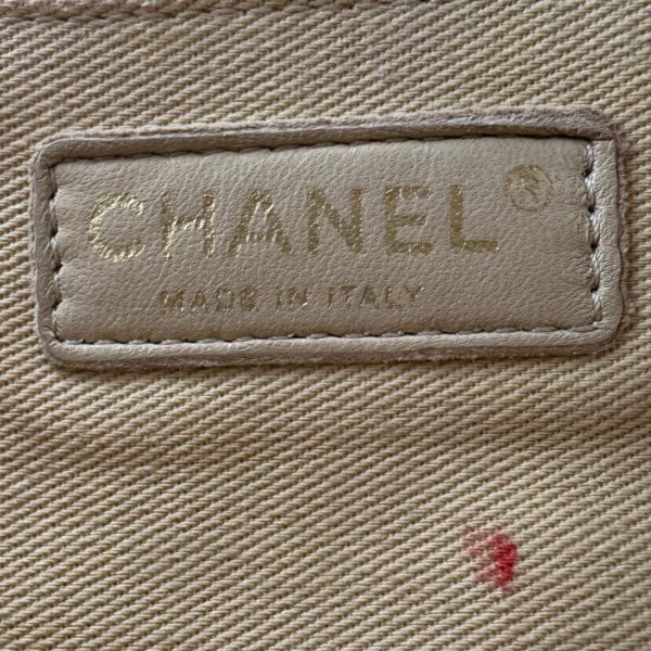 Binnnenkant originele Chanel schoudertas