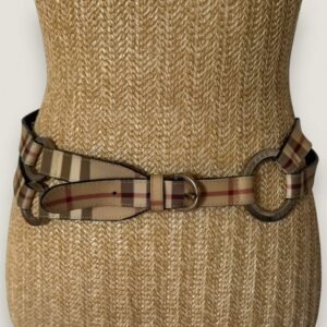 Burberry London haymarket check riem
