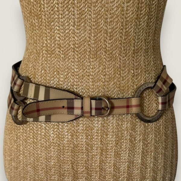 Burberry London haymarket check riem