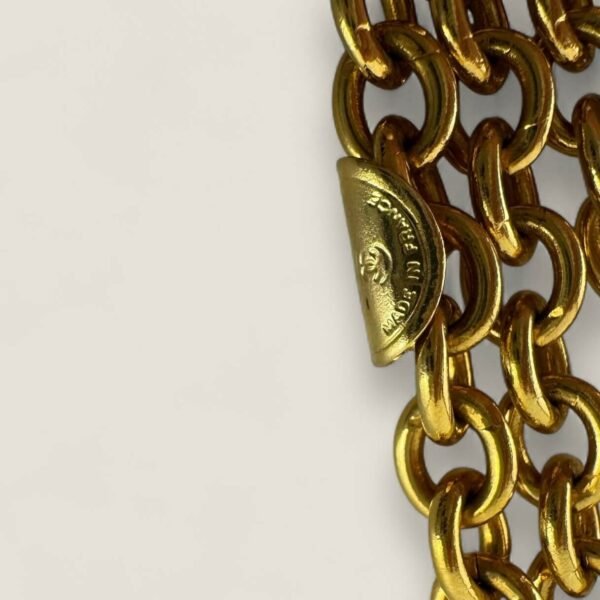 Chain details 24k verguld vintage ketting Chanel