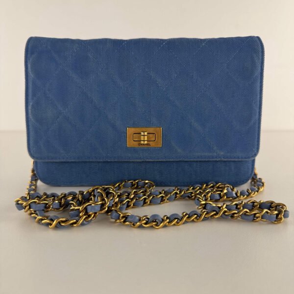 Chanel 2.55 denim WOC - pre-owned