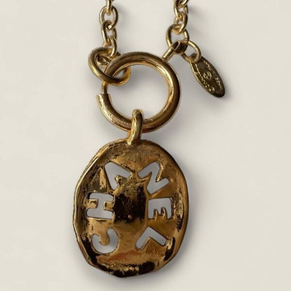 Chanel ketting 24k verguld authentiek