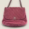 Chanel roze tas met turnlock sluiting Chanel roze tas met turnlock sluiting