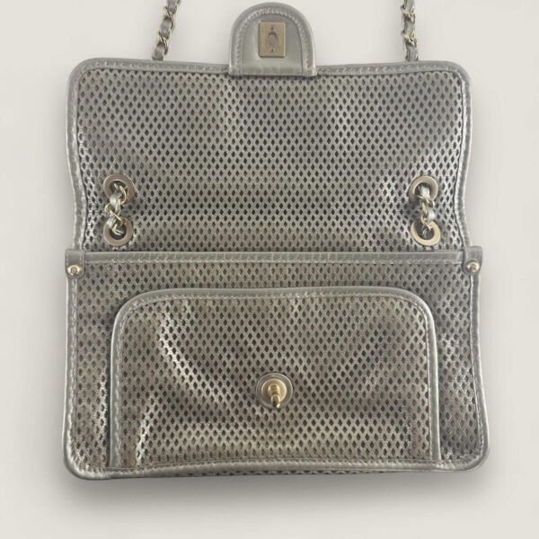 Chanel up in the air silver