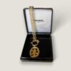 Chanel vintage cutout pendant original box