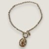 Chanel vintage ketting cutout pendant