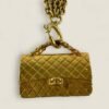 Chanel vintage necklace classic flap bag
