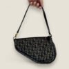 Christian Dior Saddle Bag Pouch Navy