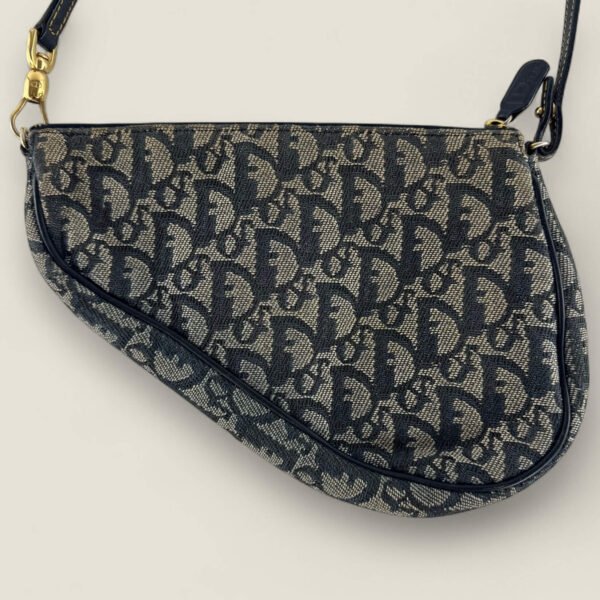 Dior Saddle Bag Pouch Classic Navy