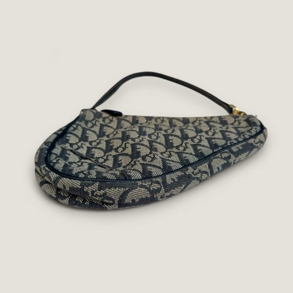 Luxe vintage Dior saddle bag pouch