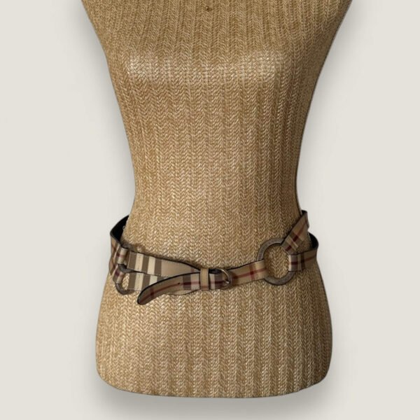 Originele Burberry London Haymarket check riem
