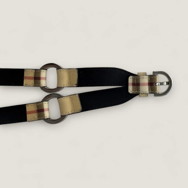 Originele Burberry London riem tweedehands