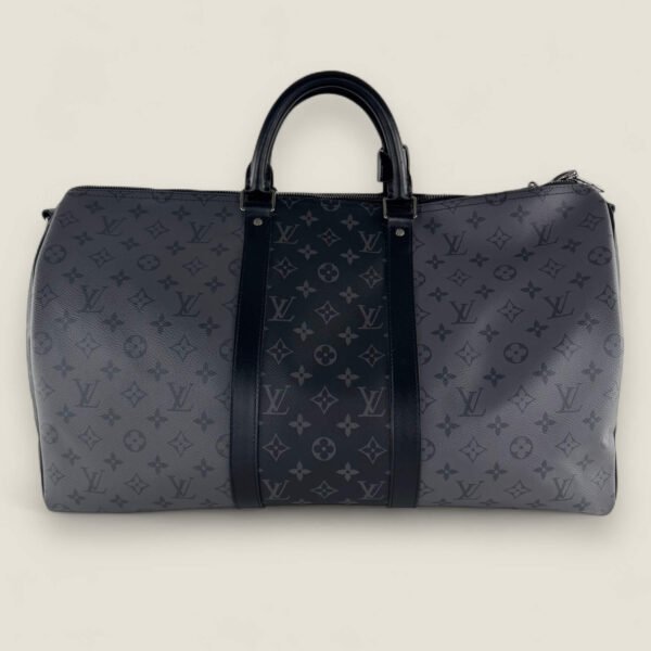Originele Louis Vuitton keepall 50 grijs monogram canvas