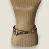 Pre-owned Burberry London Haymarket check belt