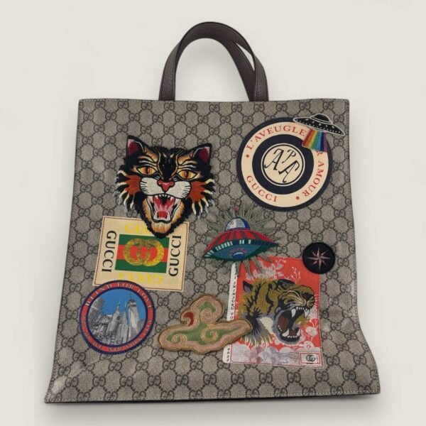 Pre-owned blind for love Gucci handbag