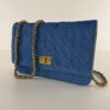 Pre-owned designer tassen Chanel WOC denim