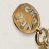 Chanel vintage necklace with cutout pendant