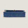Tweedehands Chanel WOC blauw stof