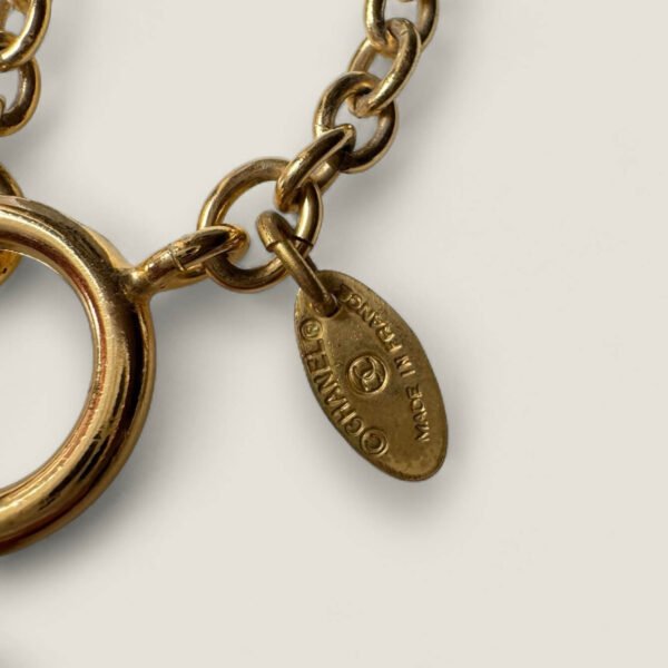 Tweedehands Chanel ketting vintage 24k verguld