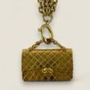 Tweedehands Chanel vintage classic flap ketting