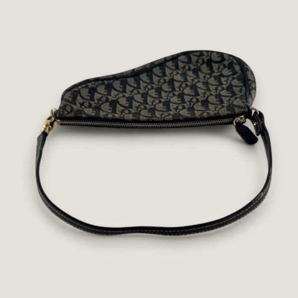 Tweedehands Dior Saddle Bag blauw