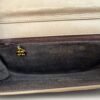 Vintage Chanel halfmoon flapbag beige