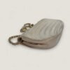 Vintage Chanel tas beige leer schoudertas