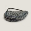 Vintage Christian Dior saddle bag pouch blauw