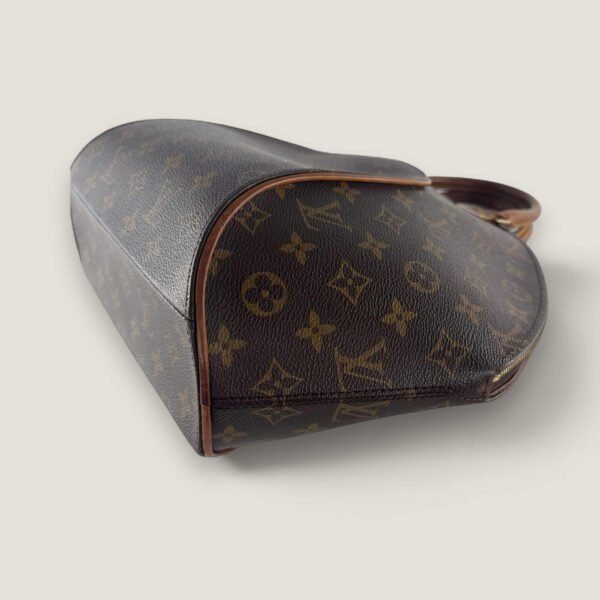Zijkant Louis Vuitton monogram canvas