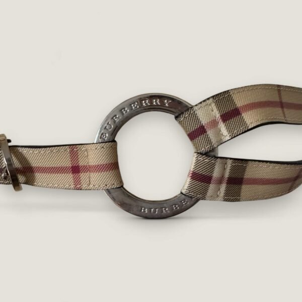 burberry dubbele riem detail