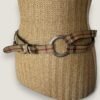 burberry haymarket check riem voorkant