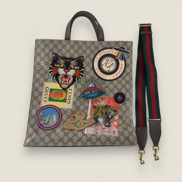 preloved Gucci blind for love patches bag