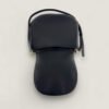 Binnenkant originele pre-owned Dolce & Gabbana schoudertas zwart leer