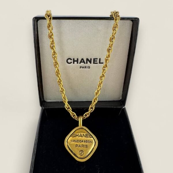 Chanel ketting verguld
