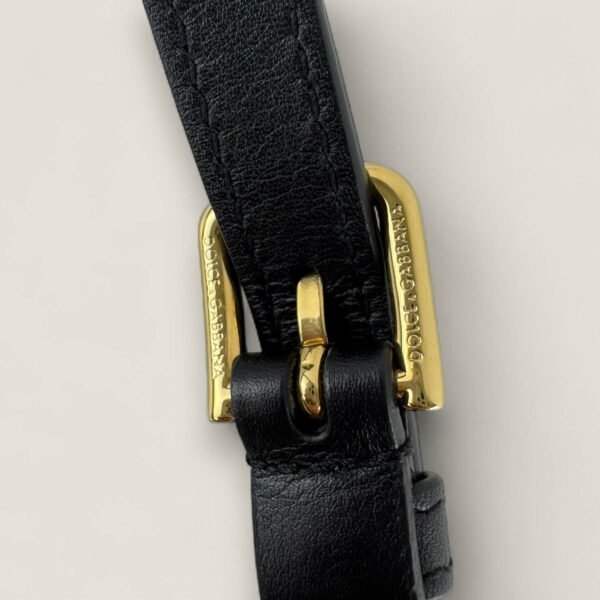 Hardware detail preloved Dolce & Gabbana schoudertas