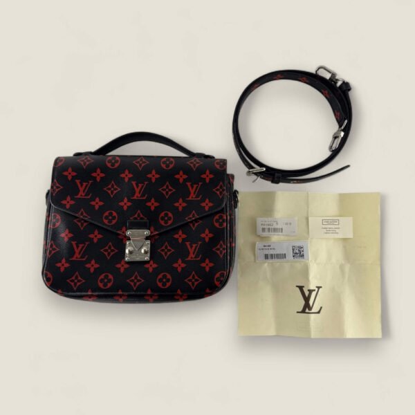Louis Vuitton Pochette Métis Infrarouge verstelbare schouderriem