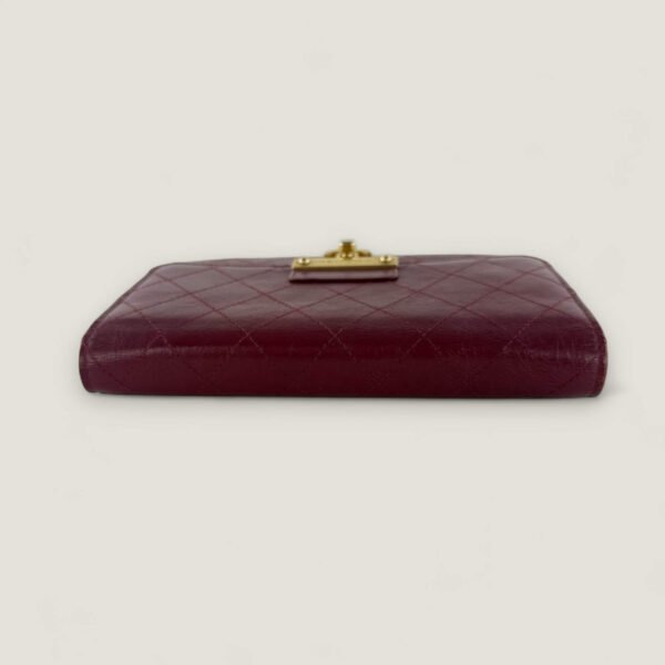 Achterkant originele Chanel wallet on chain WOC Achterkant originele Chanel wallet on chain WOC