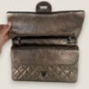 Chanel 2.55 metallic bronze met zilverkleurige hardware Chanel 2.55 metallic bronze met zilverkleurige hardware