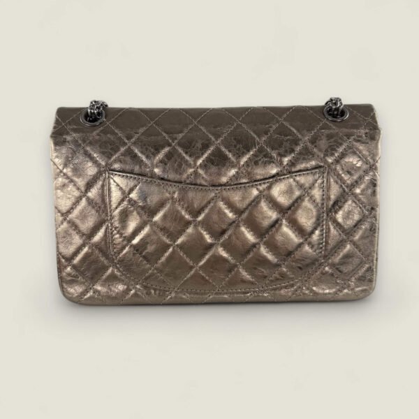 Chanel Reissue metallic bronze tas authentiek Chanel Reissue metallic bronze tas authentiek