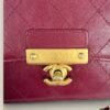 Chanel WOC rood leer voorkant met CC slot Chanel WOC rood leer voorkant met CC slot