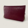 Chanel Wallet on Chain rood achterkant detail Chanel Wallet on Chain rood achterkant detail